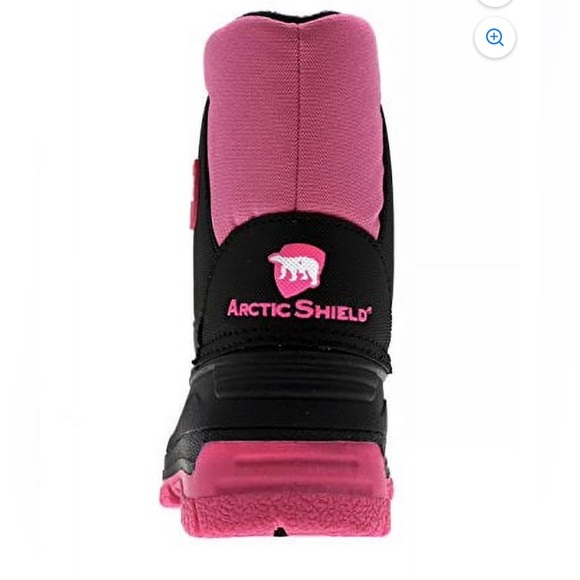 Arctic Shield Warm Insulated Waterproof Durable Easy On/Off Winter Snow Boots 5T - Picture 7 of 8